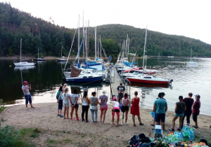 Pink Bubble plachtí na Orlíku